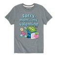 thumbnail image 1 of Toy Story - Sorry Mom My Valentine - Toddler And Youth Short Sleeve Graphic T-Shirt, 1 of 5