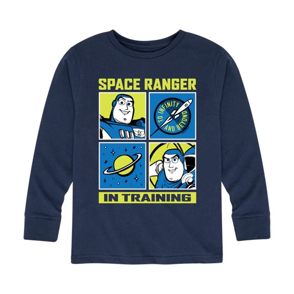 Toy Story - Space Ranger In Training - Toddler And Youth Long Sleeve Graphic T-Shirt