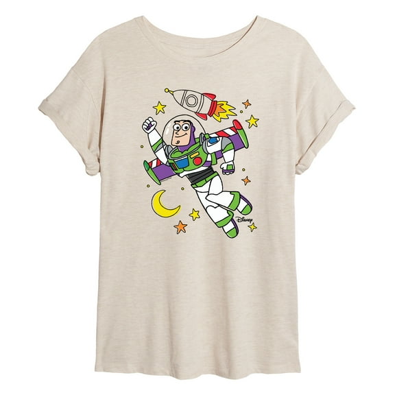 Toy Story - Spaced Out - Women's Oversized T-Shirt