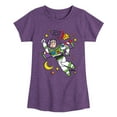 thumbnail image 1 of Toy Story - Spaced Out - Toddler & Youth Girls Short Sleeve Graphic T-Shirt, 1 of 5