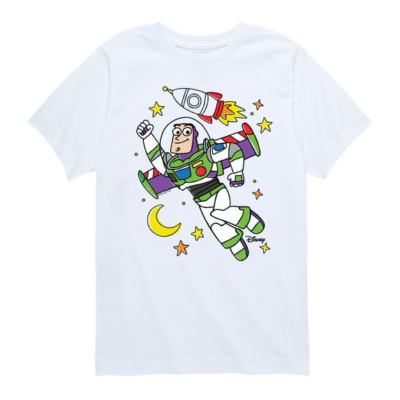 Toy Story - Spaced Out - Toddler & Youth Short Sleeve Graphic T-Shirt