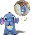 Toy Story Stitch Stuffed Animals Soothe Snuggle Stitch Plush, Soothing