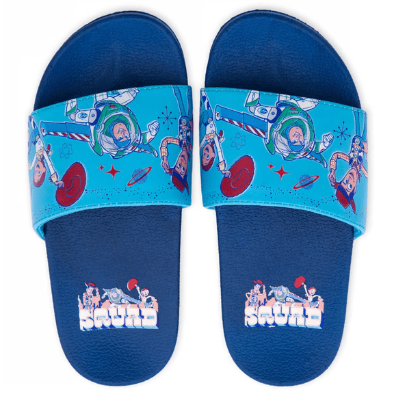 Toddler Sandals for Boys - Boys Flip Flops Toy Story Pixar, Size 9/10