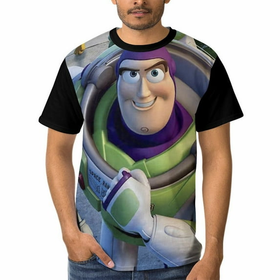 Toy Story T-Shirts for Men, Casual Crew Neck Tee Shirts, Unisex Short Sleeve Tops, S-3XL