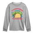 thumbnail image 1 of Toy Story - Tacos Are My Valentine - Toddler And Youth Long Sleeve Graphic T-Shirt, 1 of 5
