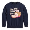thumbnail image 1 of Toy Story - The Best Thing Since Sliced Bread - Youth Boys Crew Fleece Sweatshirt, 1 of 4