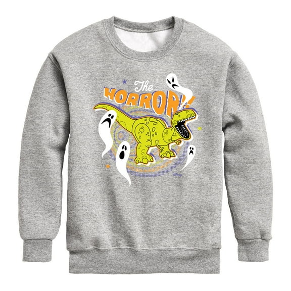 Toy Story - The Horror Rex - Toddler & Youth Crewneck Fleece Sweatshirt