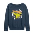 thumbnail image 1 of Toy Story - The Horror Rex - Women's Lightweight French Terry Long Sleeve Shirt, 1 of 5