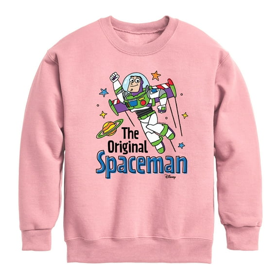 Toy Story - The Original Spaceman - Toddler & Youth Crewneck Fleece Sweatshirt