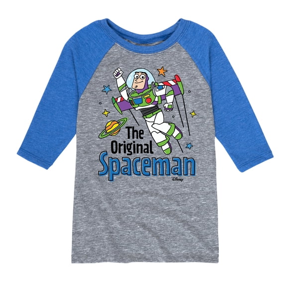 Toy Story - The Original Spaceman - Toddler & Youth Raglan Graphic T-Shirt