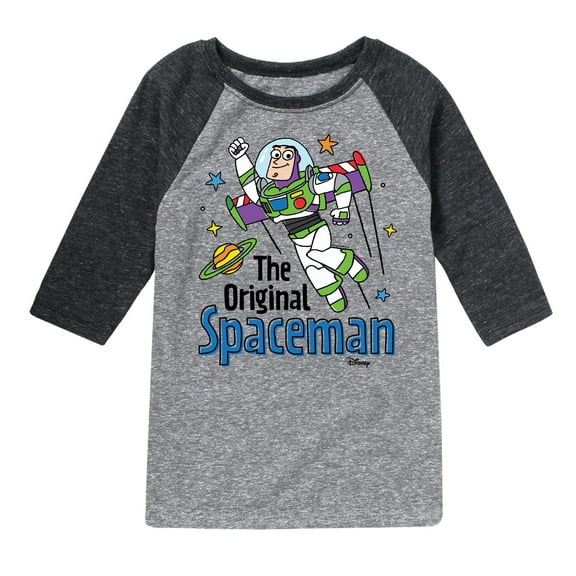 Toy Story - The Original Spaceman - Toddler & Youth Raglan Graphic T-Shirt