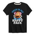 thumbnail image 1 of Toy Story - This Is My Happy Face - Toddler And Youth Short Sleeve Graphic T-Shirt, 1 of 5
