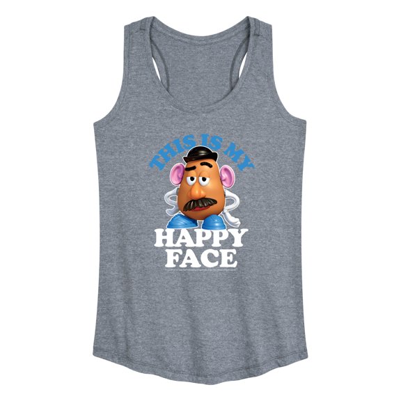Toy Story - This Is My Happy Face - Women's Racerback Tank Top