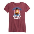 thumbnail image 1 of Toy Story - This Is My Happy Face - Women's Short Sleeve Graphic T-Shirt, 1 of 5