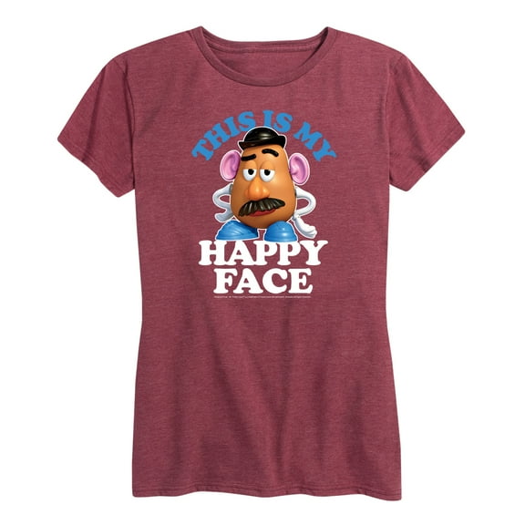 Toy Story - This Is My Happy Face - Women's Short Sleeve Graphic T-Shirt