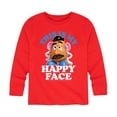 thumbnail image 1 of Toy Story - This My Happy Face - Toddler And Youth Long Sleeve Graphic T-Shirt, 1 of 5