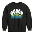 thumbnail image 1 of Toy Story - Three Aliens - Toddler And Youth Crewneck Fleece Sweatshirt, 1 of 5