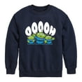 thumbnail image 1 of Toy Story - Three Aliens - Toddler And Youth Crewneck Fleece Sweatshirt, 1 of 5