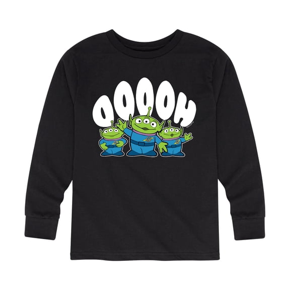 Toy Story - Three Aliens - Toddler And Youth Long Sleeve Graphic T-Shirt