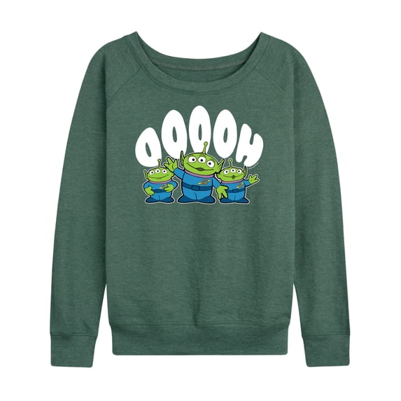Toy Story - Three Aliens - Women's Lightweight French Terry Long Sleeve Shirt