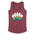thumbnail image 1 of Toy Story - Three Aliens - Women's Racerback Tank Top, 1 of 5