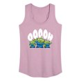thumbnail image 1 of Toy Story - Three Aliens - Women's Racerback Tank Top, 1 of 5
