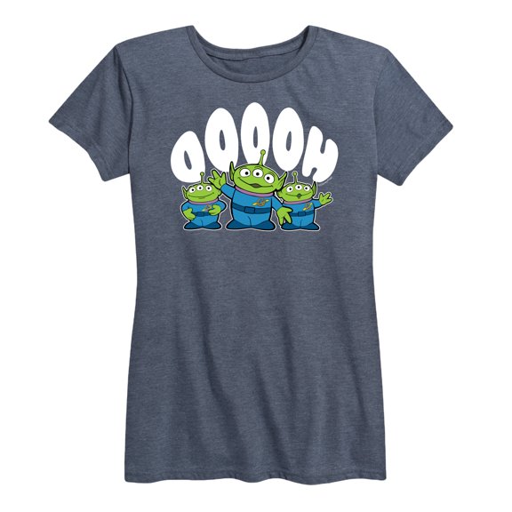 Toy Story - Three Aliens - Women's Short Sleeve Graphic T-Shirt
