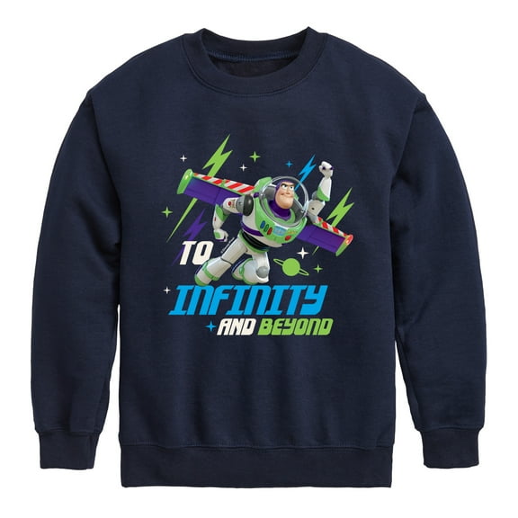 Toy Story - To Infinity and Beyond - Toddler And Youth Crewneck Fleece Sweatshirt
