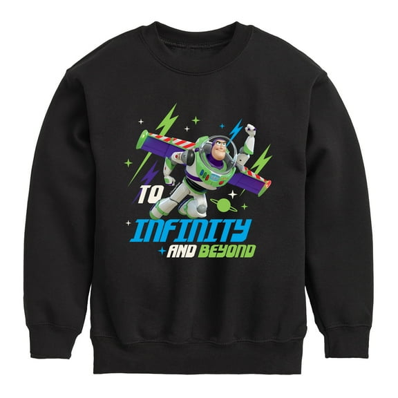 Toy Story - To Infinity and Beyond - Toddler And Youth Crewneck Fleece Sweatshirt