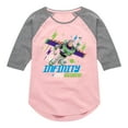 thumbnail image 1 of Toy Story - To Infinity and Beyond - Toddler And Youth Girls Raglan Graphic T-Shirt, 1 of 5
