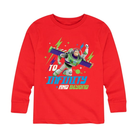 Toy Story - To Infinity and Beyond - Toddler And Youth Long Sleeve Graphic T-Shirt