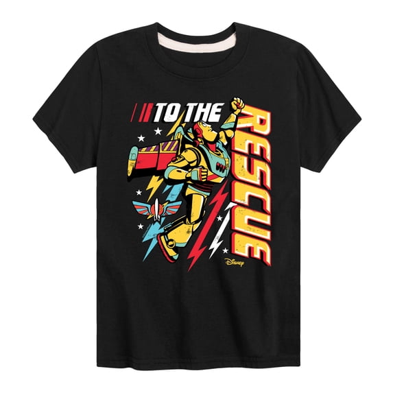 Toy Story - To The Rescue - Youth Boys Short Sleeve Graphic T-Shirt
