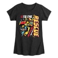 thumbnail image 1 of Toy Story - To The Rescue - Youth Girls Fitted Short Sleeve T-Shirt, 1 of 5