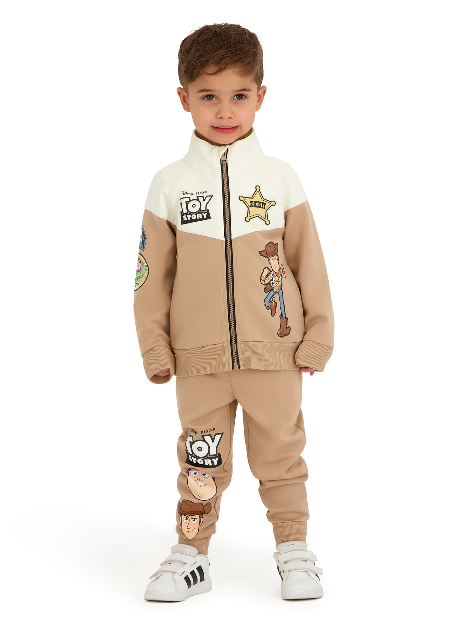Toy Story Toddler Boy 2pc Active Jacket and Pant Set, Sizes 12 Months - 5T