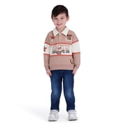 Toy Story Toddler Boy Long Sleeve Rugby Shirt, Sizes 12M-5T