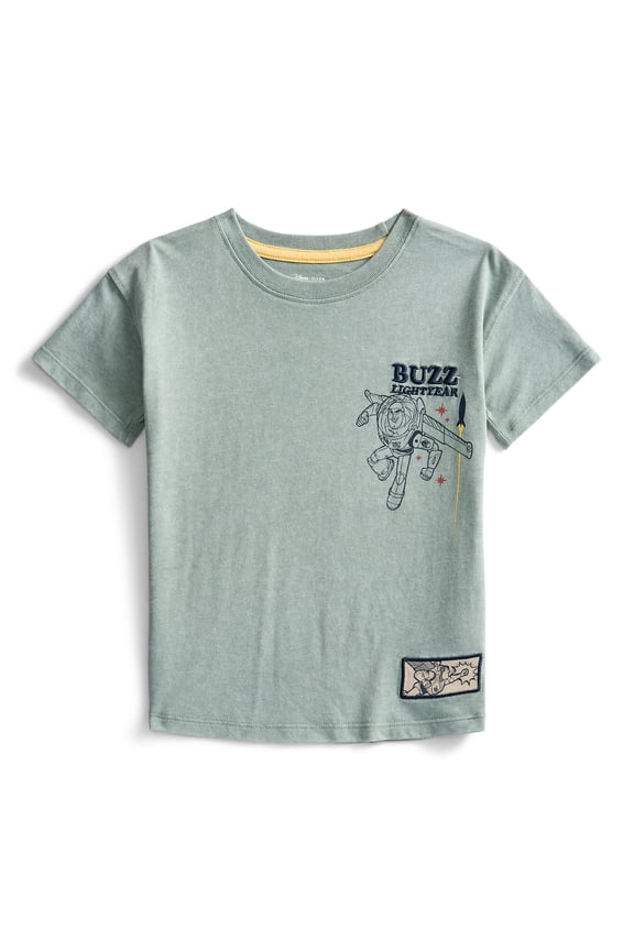 Toy Story Toddler Graphic Crewneck Tee with Short Sleeves, Sizes 12M-5T