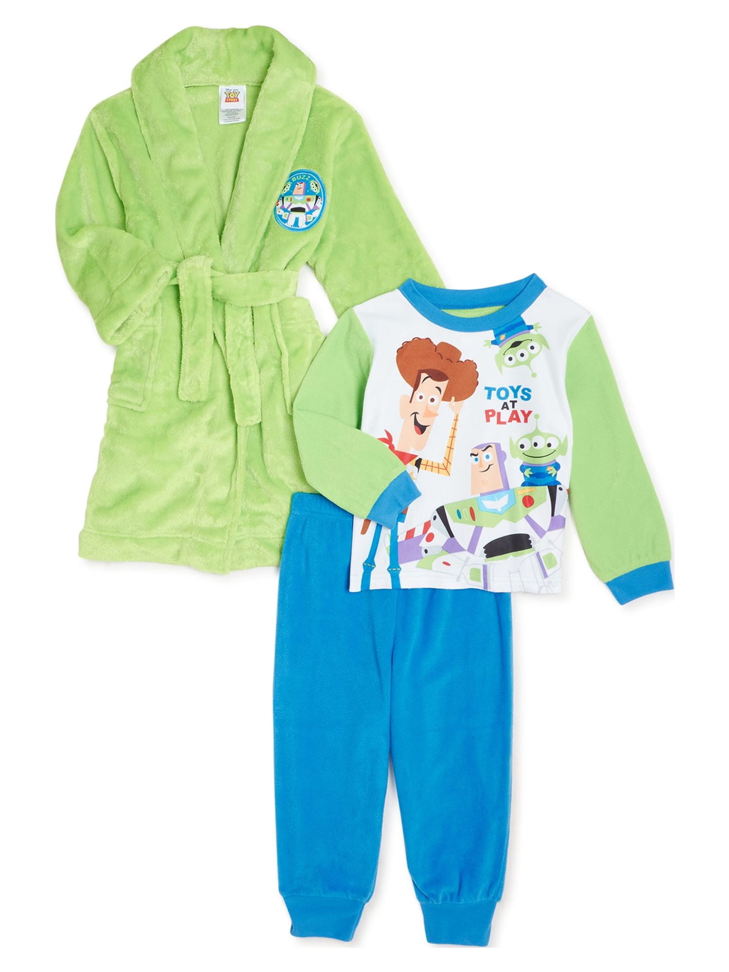 Toy Story Toddler Boys Exclusive Pajama Robe Set 3 Piece Sizes