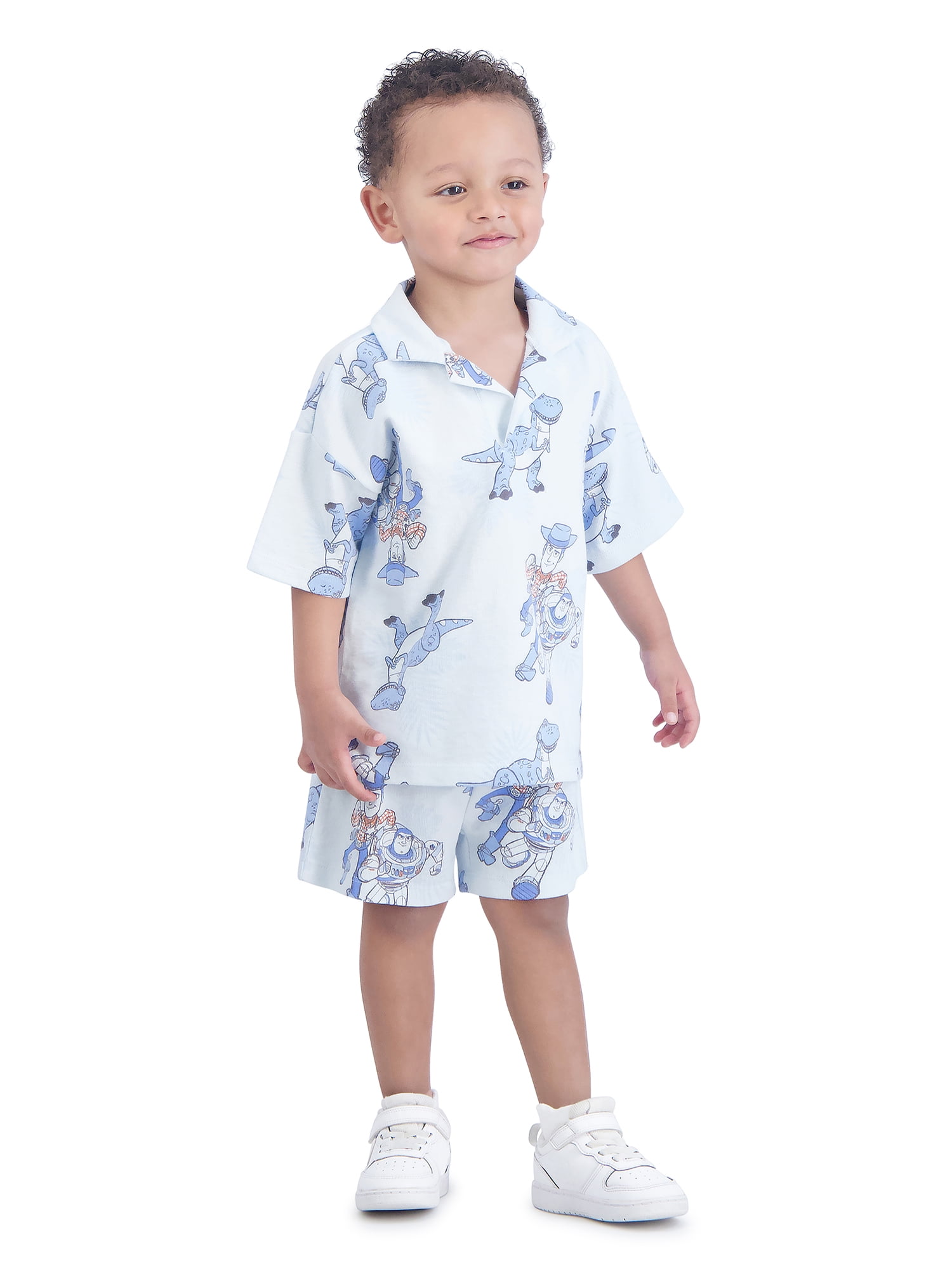 Toy Story Toddler Boys’ Resort Short and Shorts Set, 2Piece, Sizes 12M