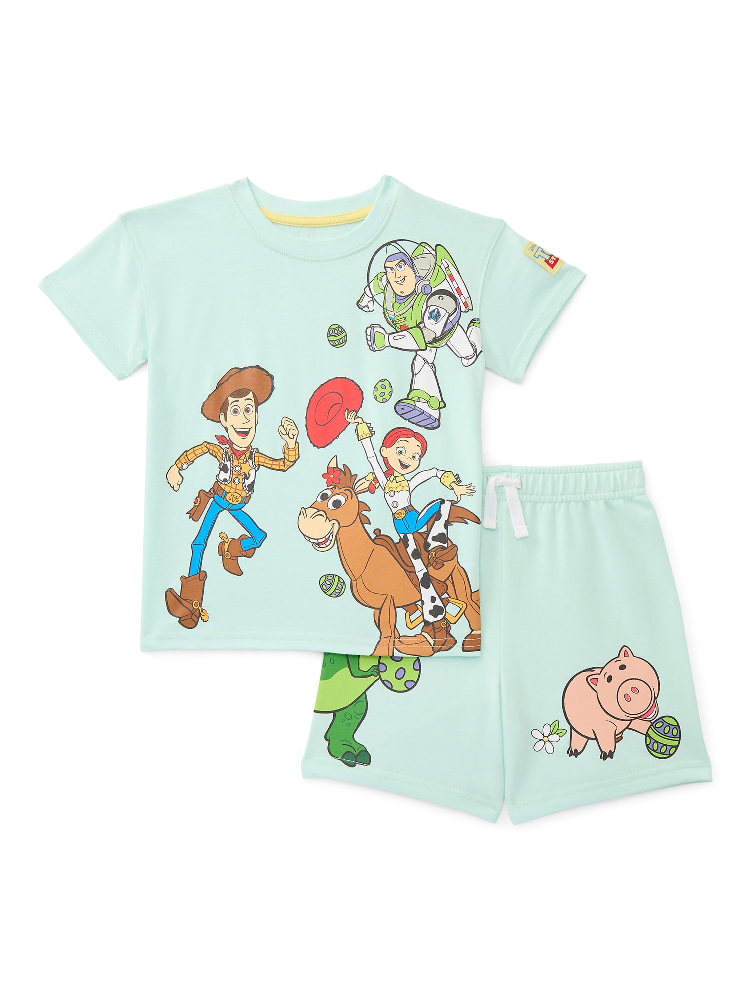Toy Story Toddler Easter Graphic Tee and Shorts Set, 2-Piece, Sizes 12M-5T