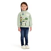 Toy Story Toddler Girl Quarter Snap Pullover, Sizes 12 Months-5T