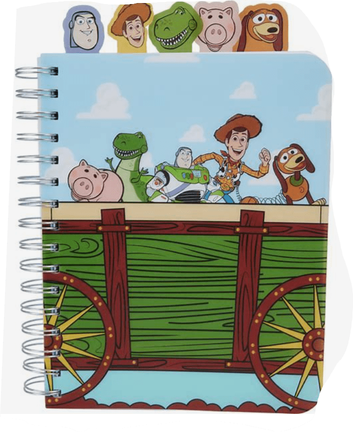 Toy Story Toy Box Tab Notebook