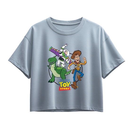 Toy Story - Toy Group - Youth Girls Boxy T-Shirt