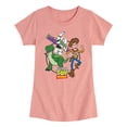 thumbnail image 1 of Toy Story - Toy Group - Youth Girls Fitted Short Sleeve T-Shirt, 1 of 4