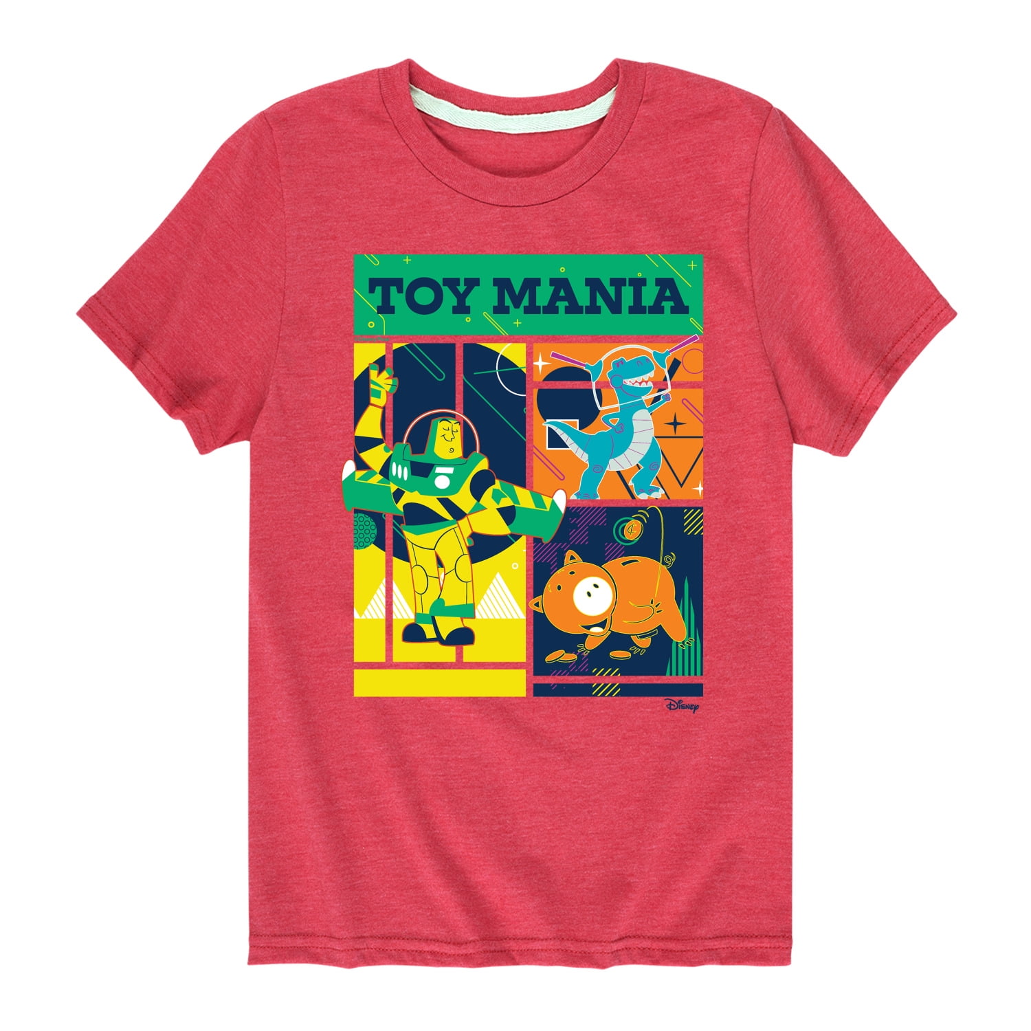 Toy Story Toddler Boy’s Short Sleeve T-Shirt – Fun Graphic Crewneck