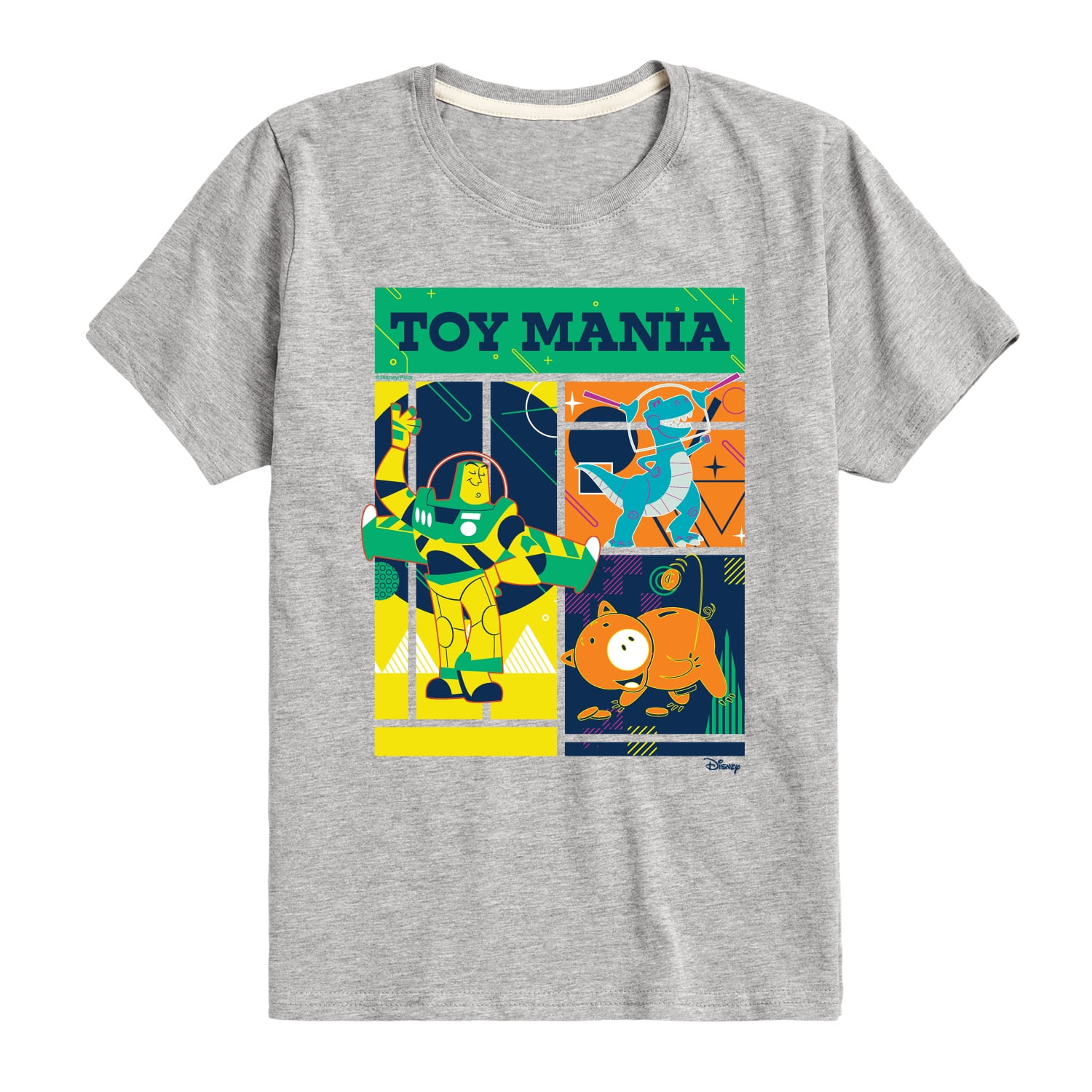 Toy Story Toddler Boy’s Short Sleeve T-Shirt – Fun Graphic Crewneck