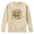 thumbnail image 1 of Toy Story - Toy Story Character Collage - Men's Crew Fleece Sweatshirt, 1 of 3