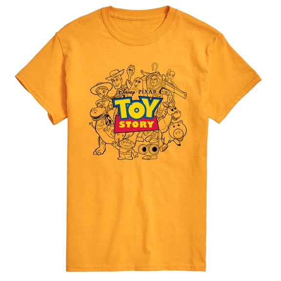 Toy Story - Toy Story Character Collage - Men's Short Sleeve Graphic T-Shirt