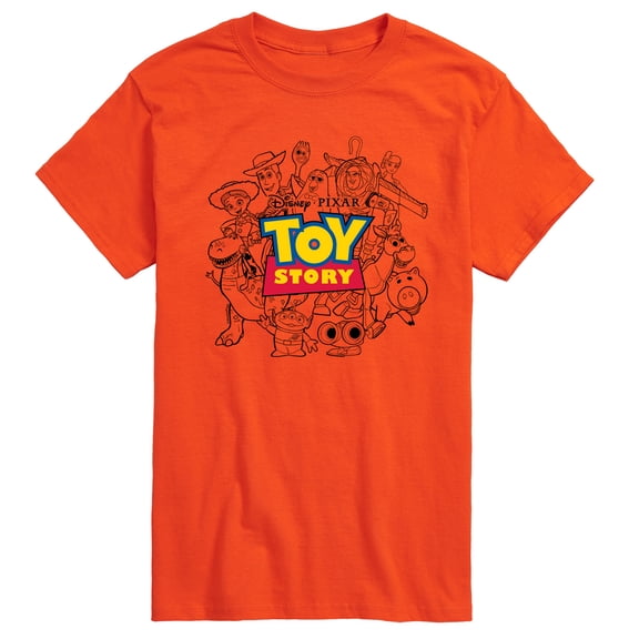 Toy Story - Toy Story Character Collage - Men's Short Sleeve Graphic T-Shirt