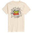 thumbnail image 1 of Toy Story - Toy Story Character Collage - Men's Short Sleeve Graphic T-Shirt, 1 of 4