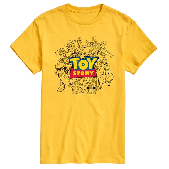 Toy Story - Toy Story Character Collage - Men's Short Sleeve Graphic T-Shirt
